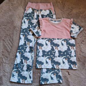 T-shirt + byxa set storlek 116